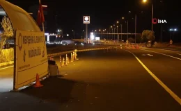 Dur ihtarına uymayan alkollü sürücü, polise çarparak kaçtı