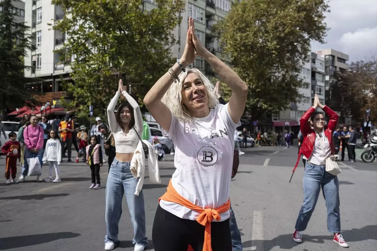 Ankara’da Otomobilsiz Pazar Günü Etkinliği