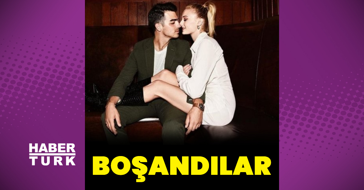 Sophie Turner ile Joe Jonas boşandı