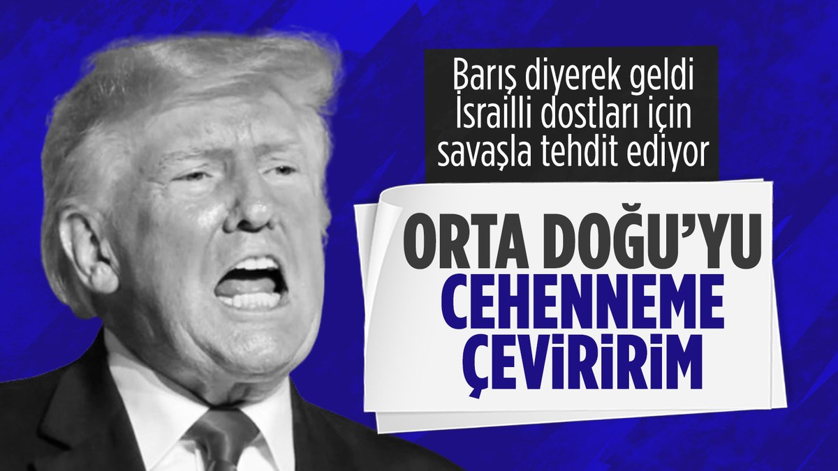 Donald Trump’tan Orta Doğu tehdidi